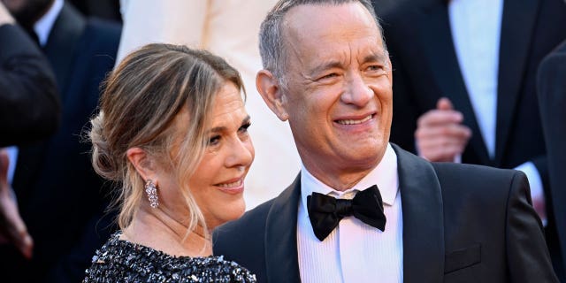 Tom Hanks and Rita Wilson on the red carpet