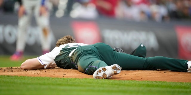 Ryan Feltner on the ground