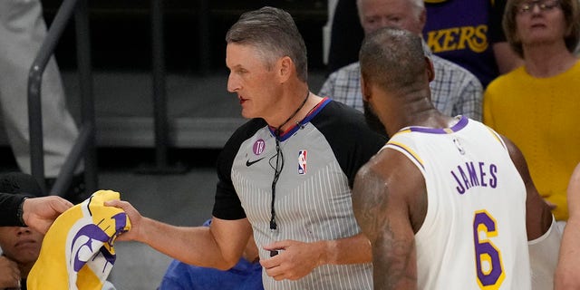 LeBron James by accident bloodies referee in Sport 3: ‘You’ve been wanting to do this for 25 years’
