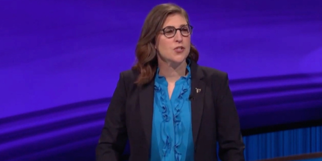 Mayim Bialik hosts Jeopardy