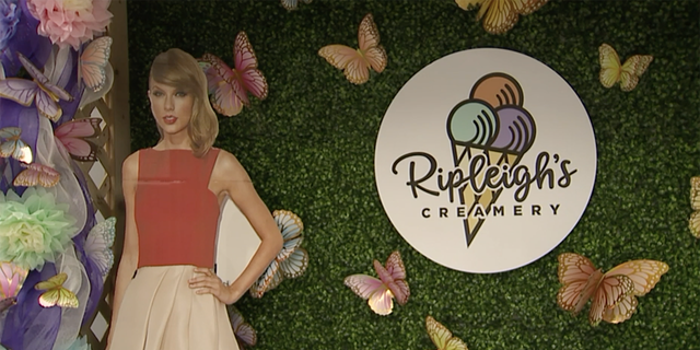 Taylor Swift themed ice cream