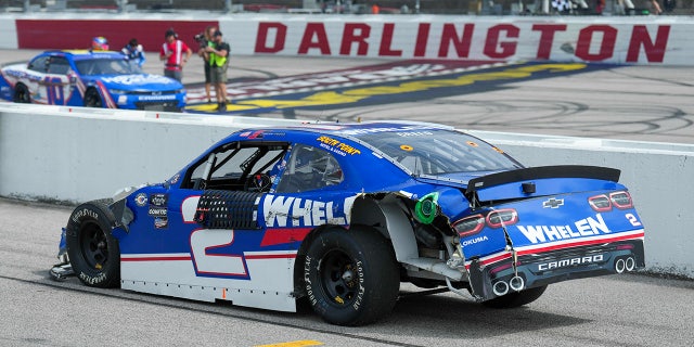 Sheldon Creed in the pits