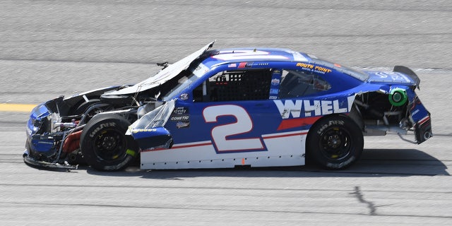 Sheldon Creed's vehicle damaged