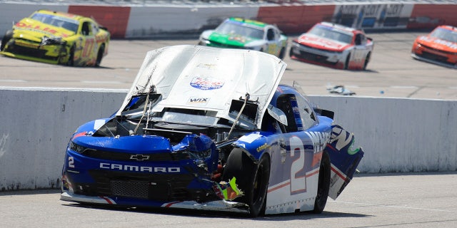 Sheldon Creed crash aftermath