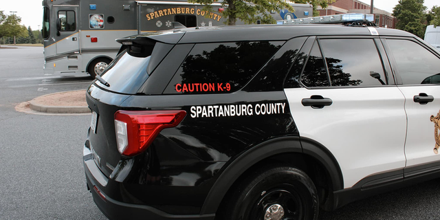 Spartanburg County Sheriff car