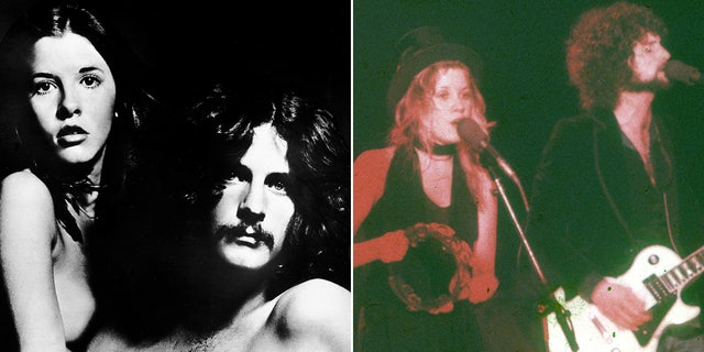 Stevie Nicks and Lindsey Buckingham then split