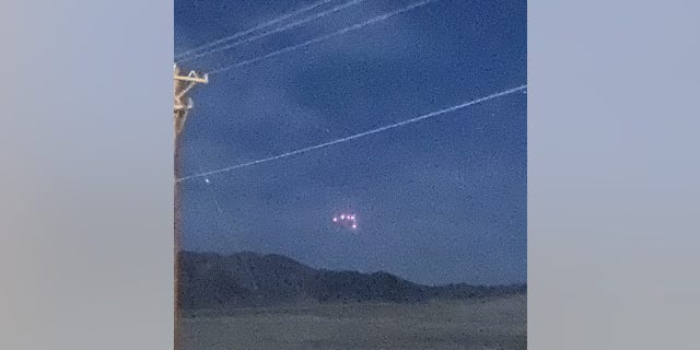 potential UFO was seen flying over a U.S. Marine base in 2021