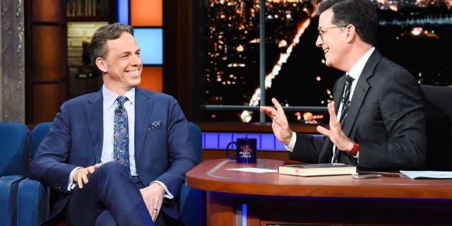 Jake Tapper on "The Late Show with Stephen Colbert"