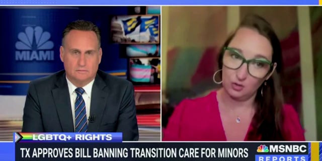A Texas mother on MSNBC