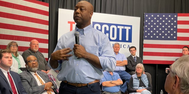 Tim Scott town hall in New Hampshire