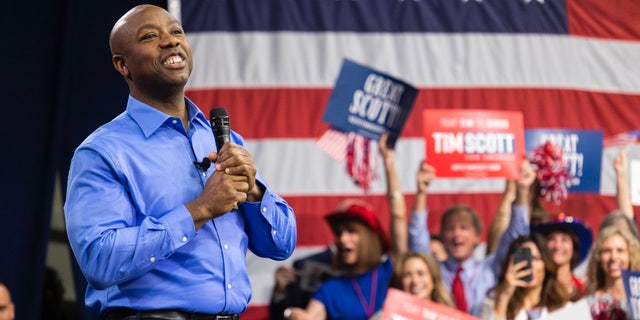 Tim Scott announces for president