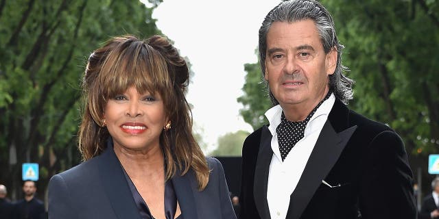 Tina Turner and her husband Erwin Bach