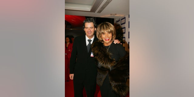 Tina Turner and Erwin Bach at an event