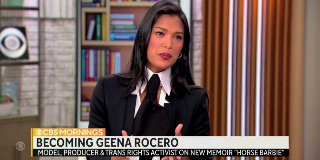 Trans model appearing on CBS