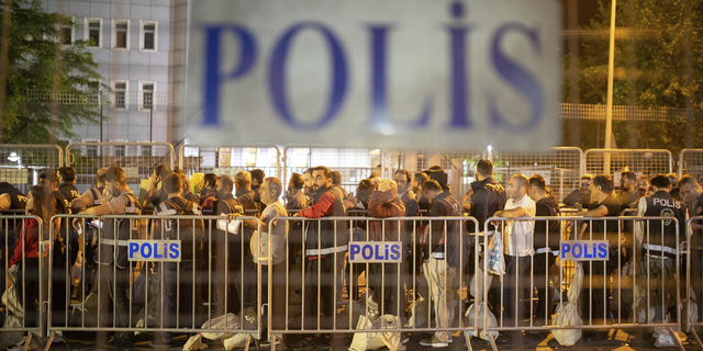 Turkey election ballots waiting to be counted