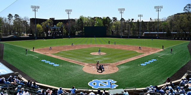 General view of UNC baseball field