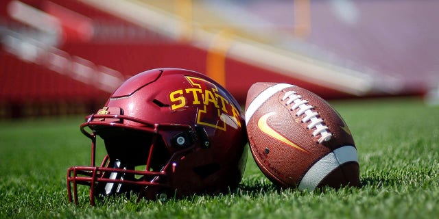 Iowa State Football Helmet