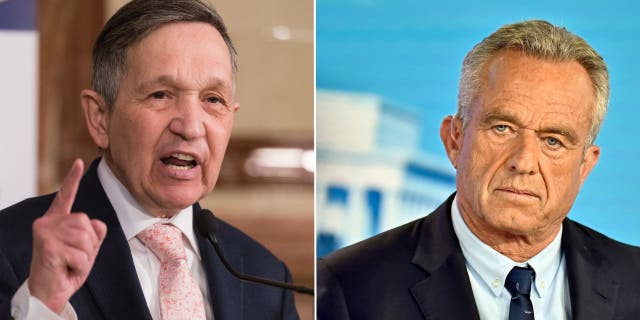 Dennis Kucinich en Robert F. Kennedy, Jr.