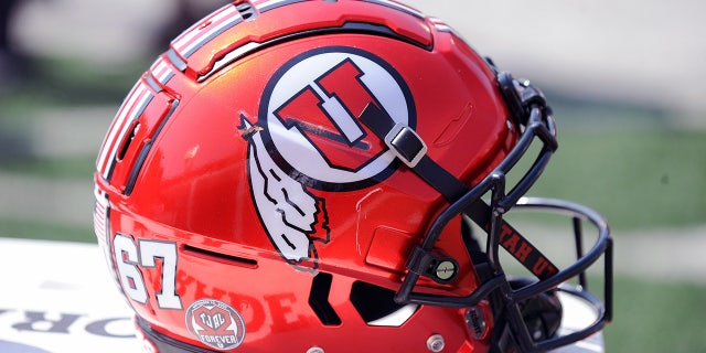 Utah players helmet 