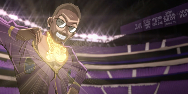 Kirk Cousins ​​in anime form