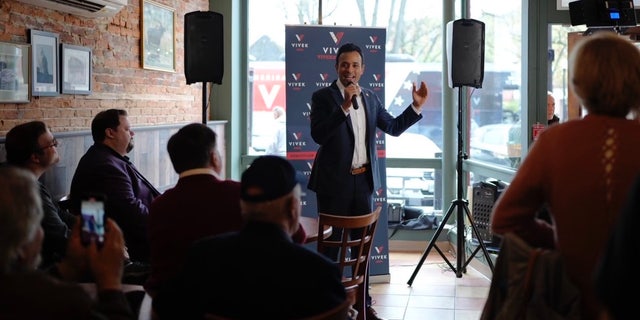 Vivek Ramaswamy in New Hampshire