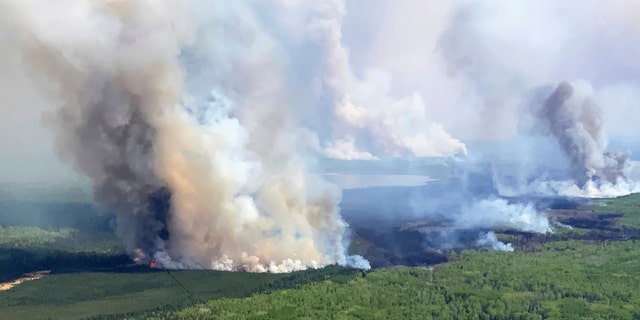 The Eagle Wildfire in Canada