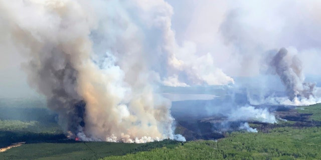 The Eagle Wildfire in Canada