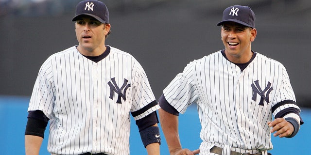 Doug Mientkewicz and Alex Rodriguez