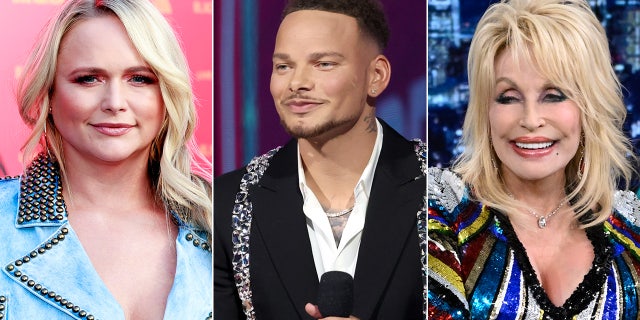 Miranda Lambert, Kane Brown, Dolly Parton split