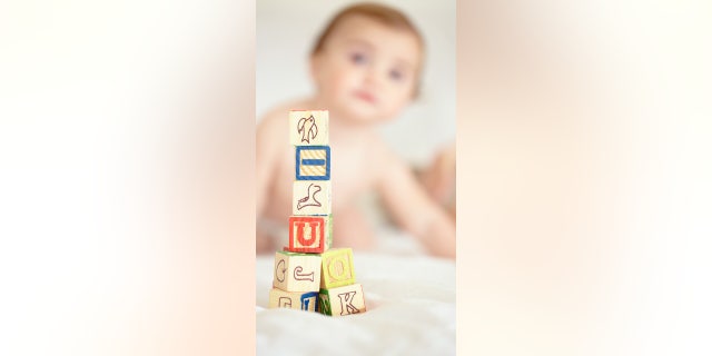 baby letter blocks