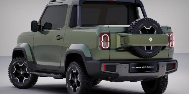 baojun pickup rear