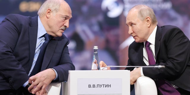 Putin and Lukashenko