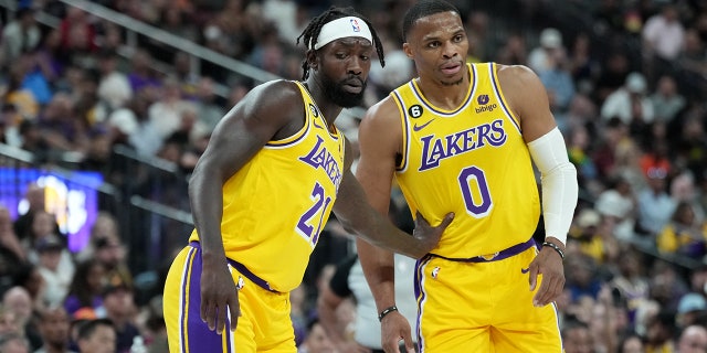 Patrick Beverley and Russell Westbrook