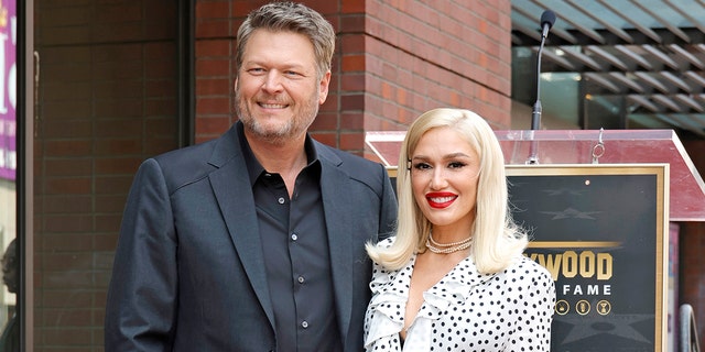 Blake Shelton celebrates Walk of Fame star, says 'nothing's official to me unless Gwen's a part of it'  at george magazine