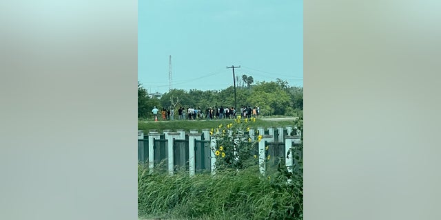 Texas illegal border crossing