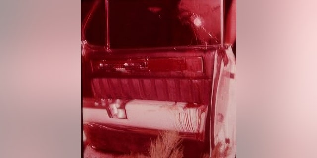 Blood in Joseph DiMare's Cadillac