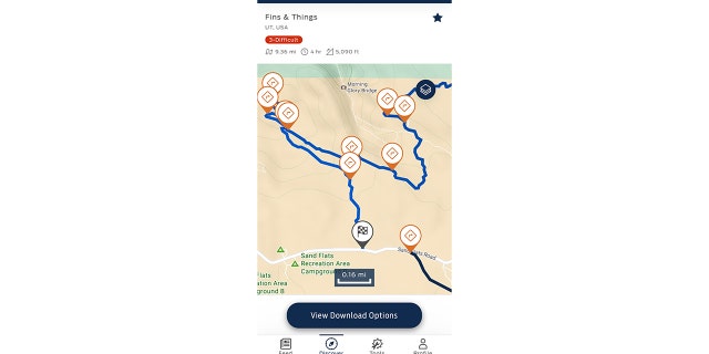 bronco app screen