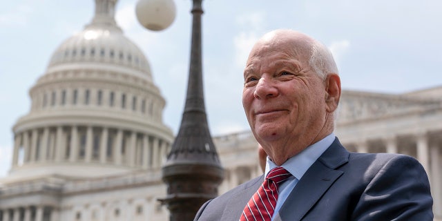 Sen. Ben Cardin in front of Capitol building