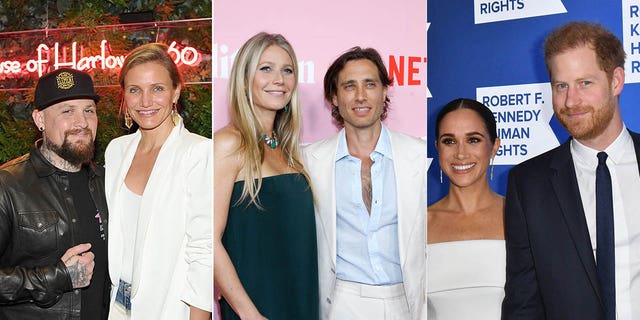 cameron diaz benji madden gwyneth paltrow brad falchuk prince harry meghan markle