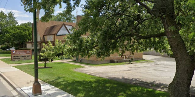 Exteriors of Chicago church