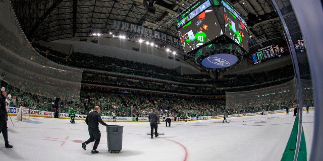 limpieza del equipo de hielo