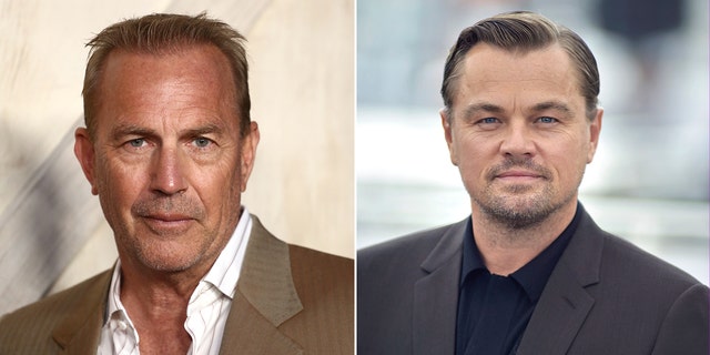 split of Kevin Costner and Leonardo DiCaprio