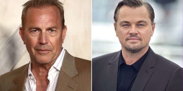 split of Kevin Costner and Leonardo DiCaprio