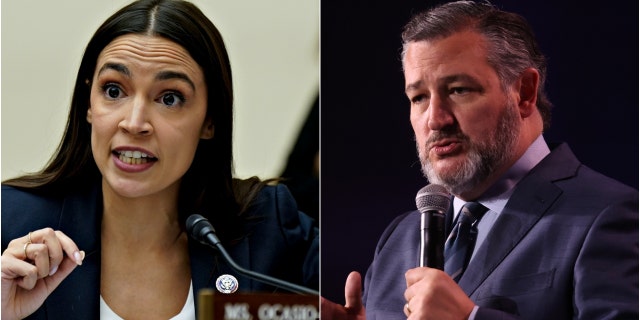 AOC and Ted Cruz