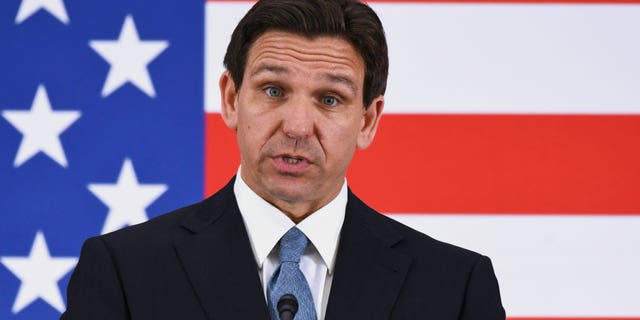 Republican Florida Gov.  Ron DeSantis