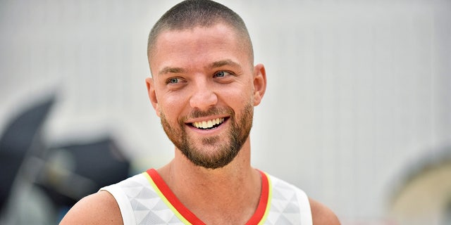 Chandler Parsons with the Hawks