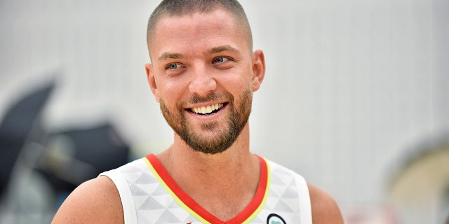 Chandler Parsons with the Hawks
