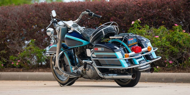 elvis harley rear