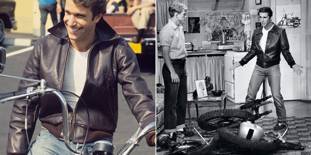 fonzie split copy happy days