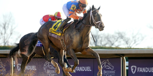 Forte running at Breeders Cup